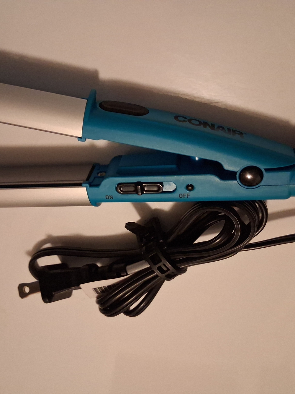 Conair Blue Mini Flat Iron Straightener